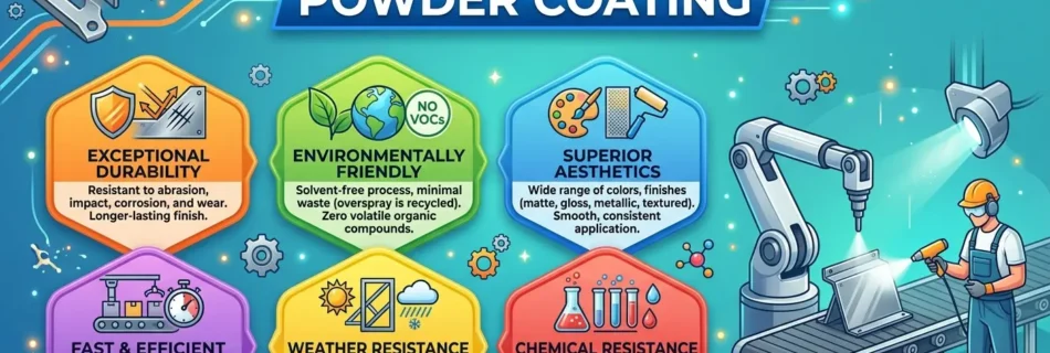 Benefits of Powder Coating
