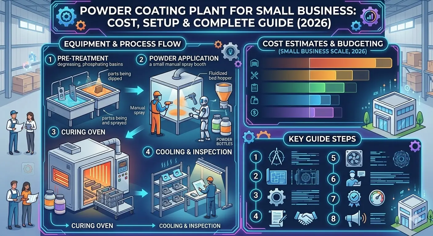 powder coating plant for small business