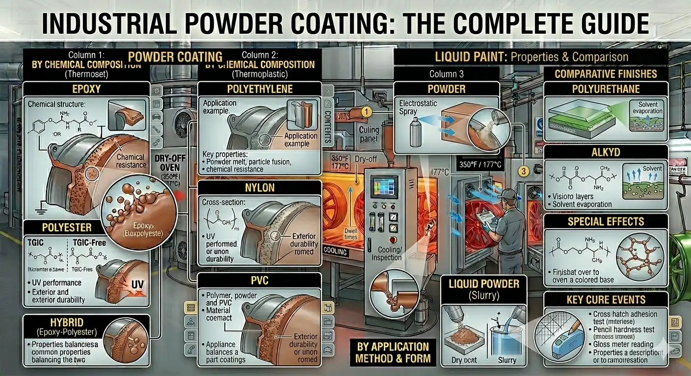 Industrial powder coating plant manufactured by Brahma Fabricon, Vadodara India