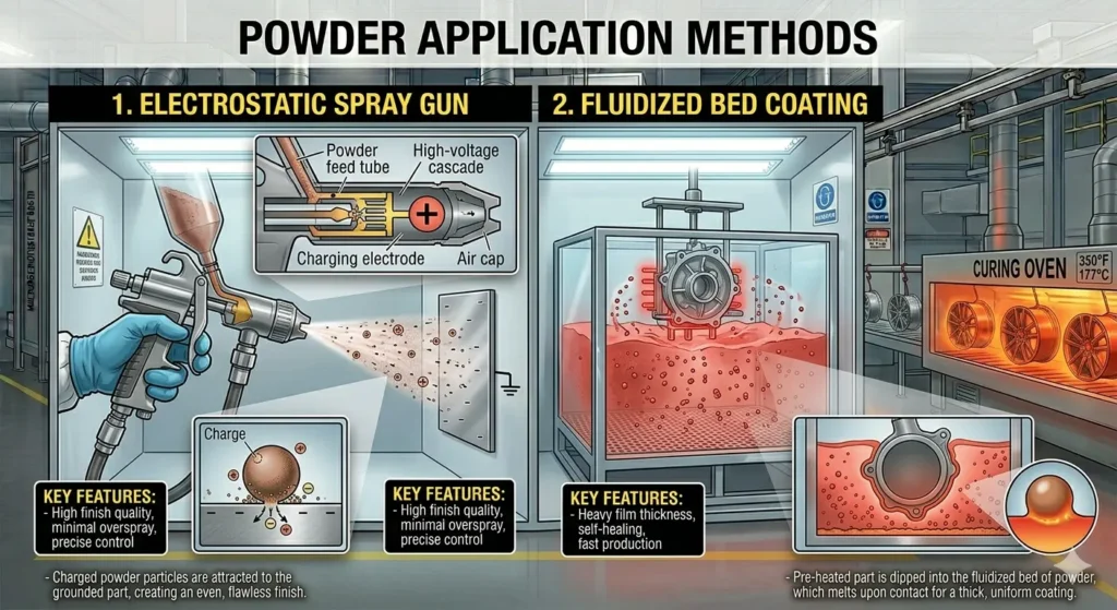 Powder Application Methods
