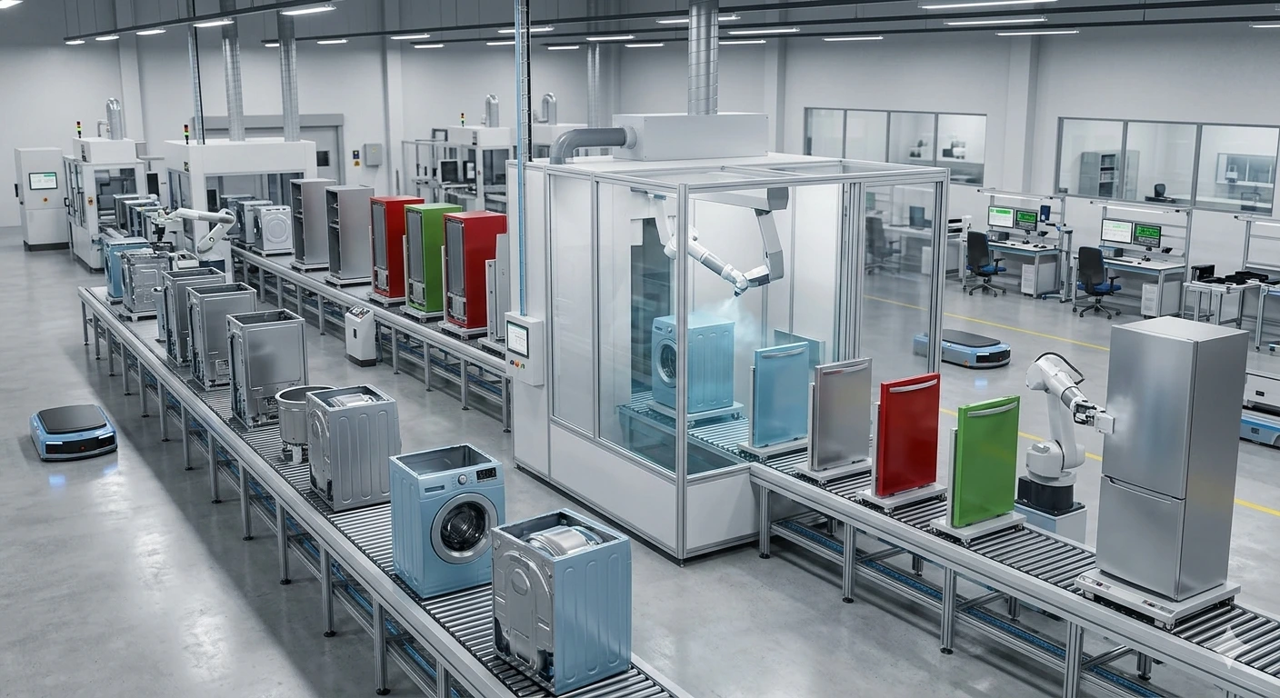 Powder Coating in Appliances & Consumer Electronics