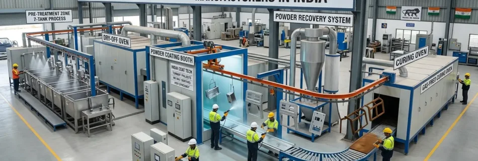 Best Powder Coating Plant Manufacturers in India