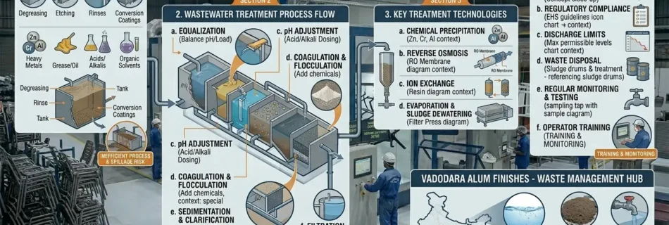 Pre treatment wastewater management