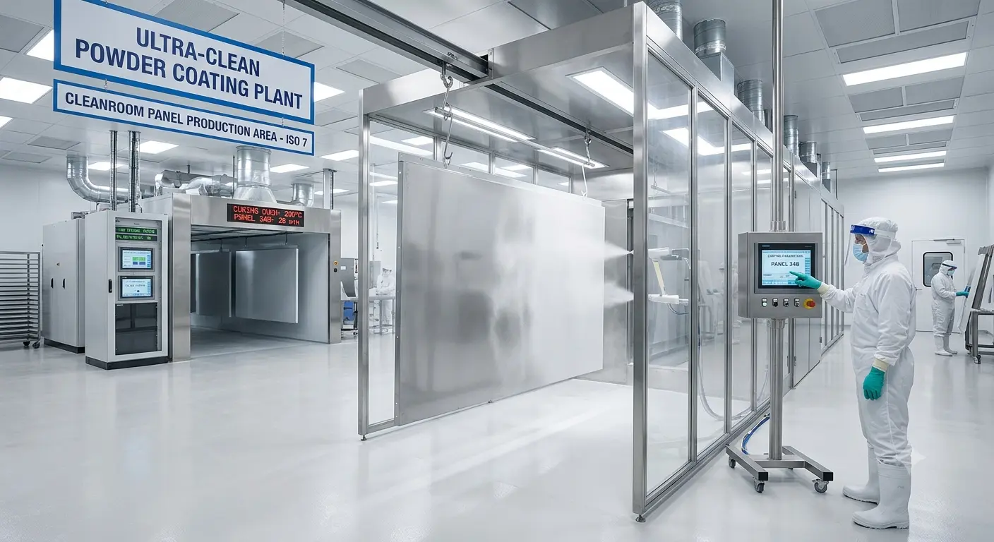 Cleanroom Panel Powder Coating: Complete Industry Guide