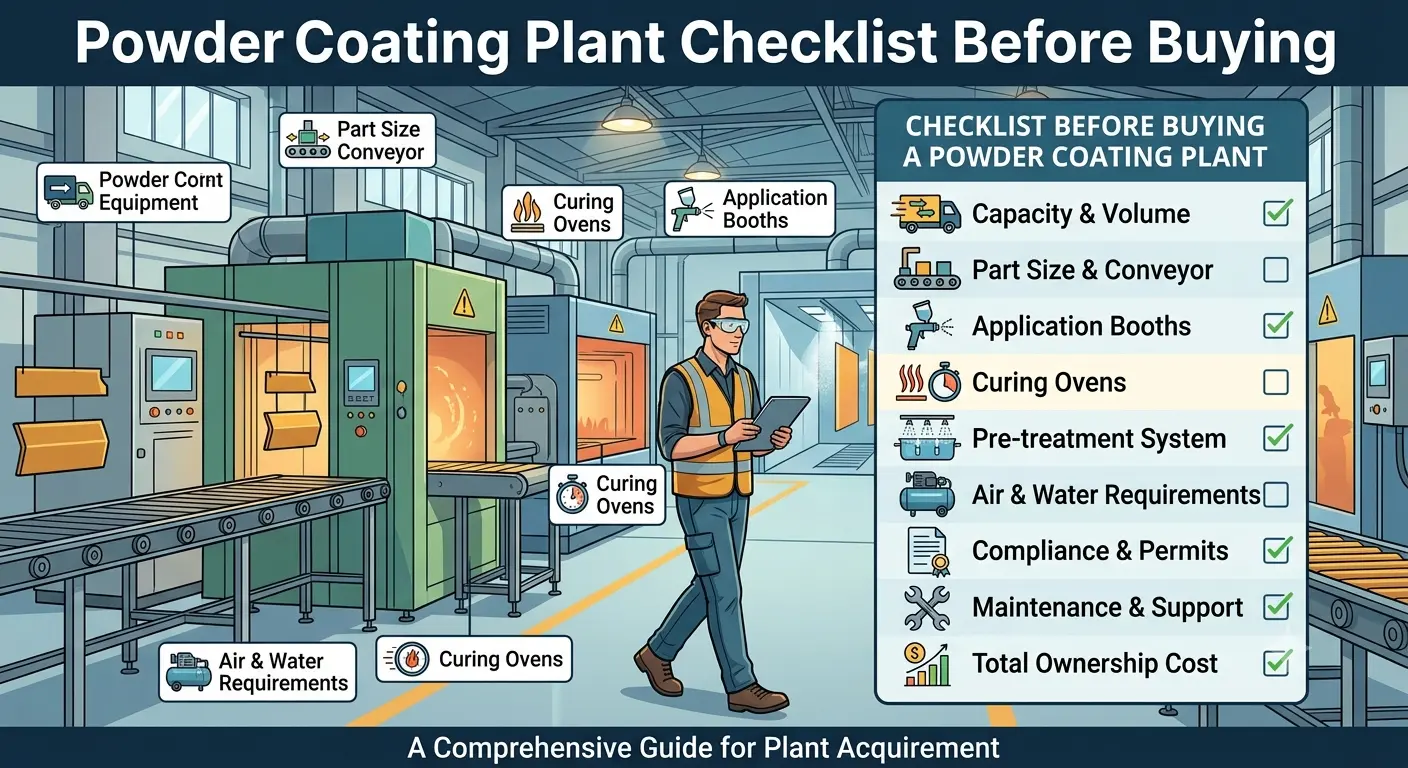 Powder Coating Plant Checklist Before Buying 2 Powder Coating Plant Checklist Before Buying